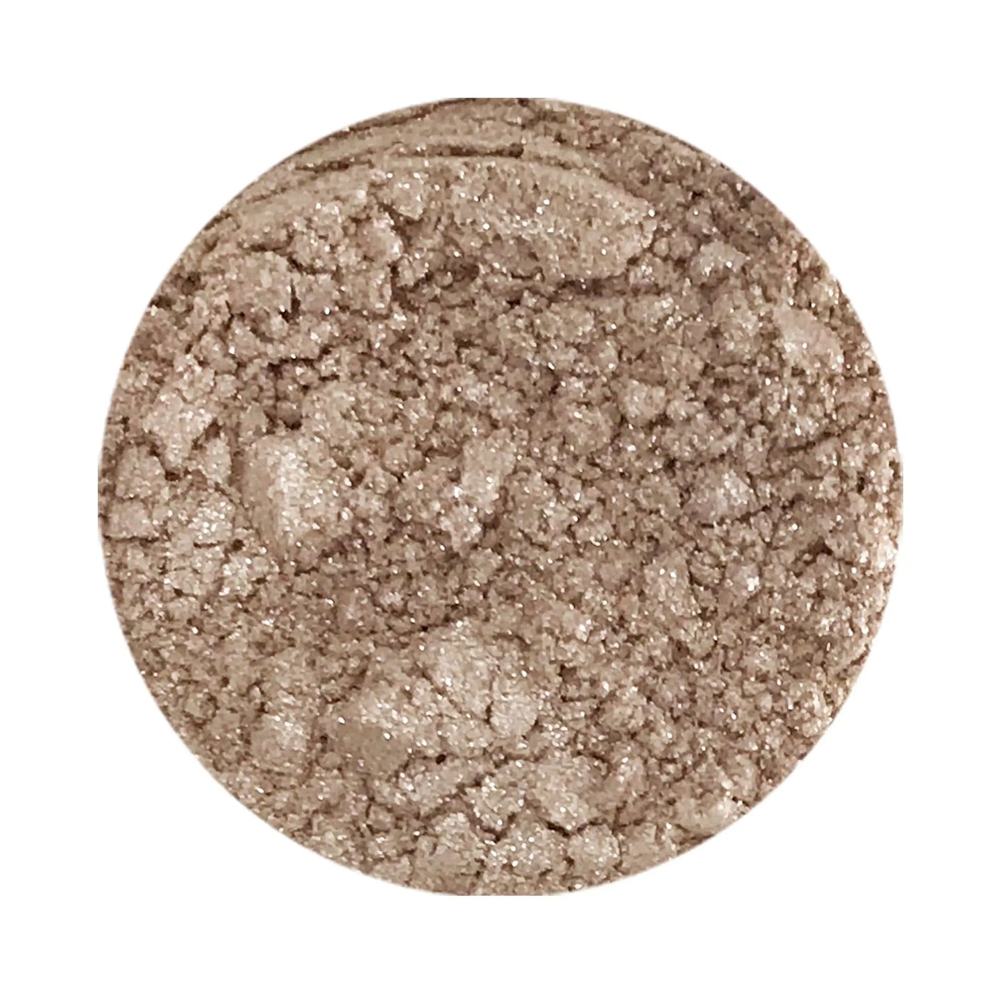 Taupe Sparkle Mineral Eye Shadow by Indigo Private Label, Makeup Manufacturers. Clean cosmetics and natural makeup ready for your name brand