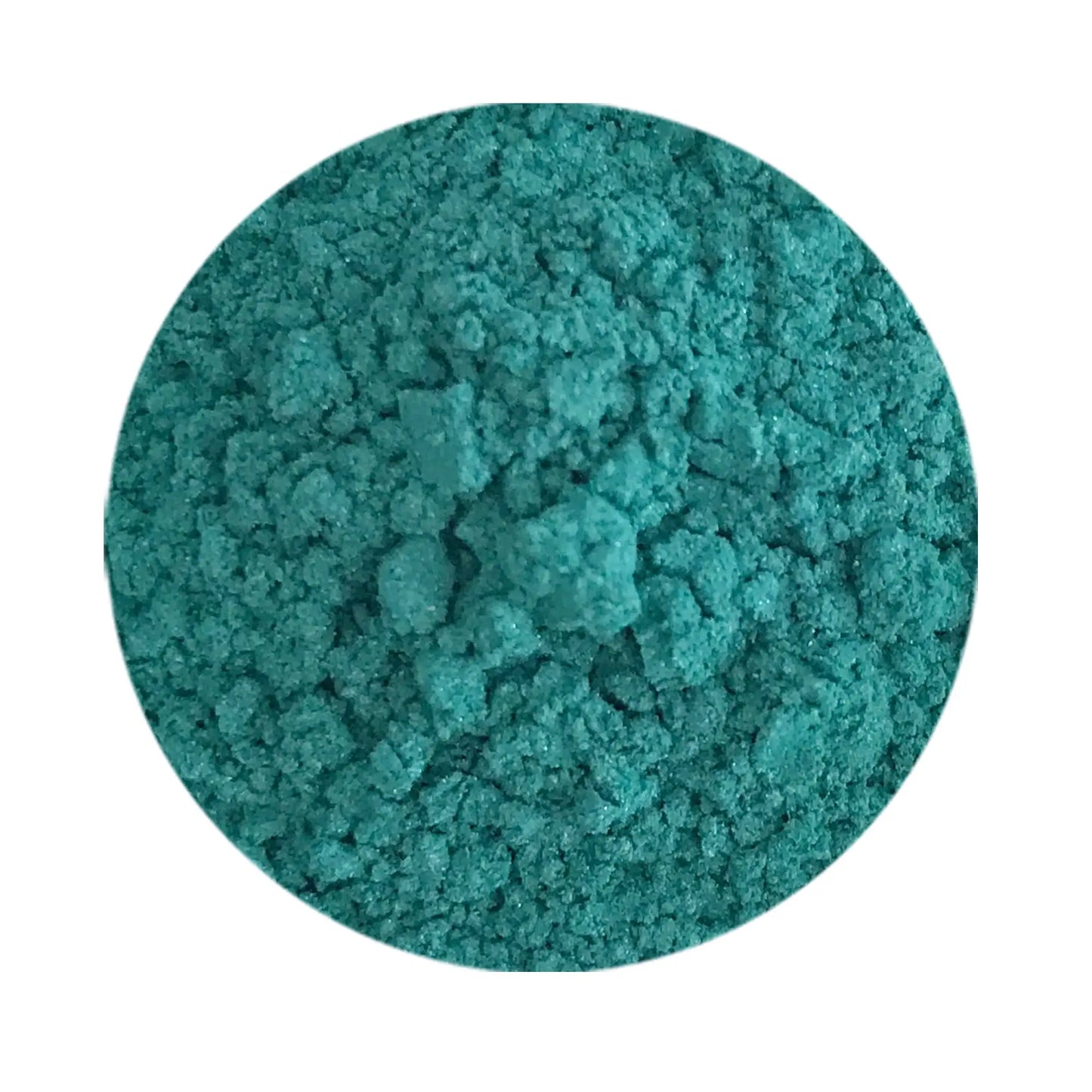 Teal Mineral Eye Shadow by Indigo Private Label, Makeup Manufacturers. Clean cosmetics and natural makeup ready for your name brand