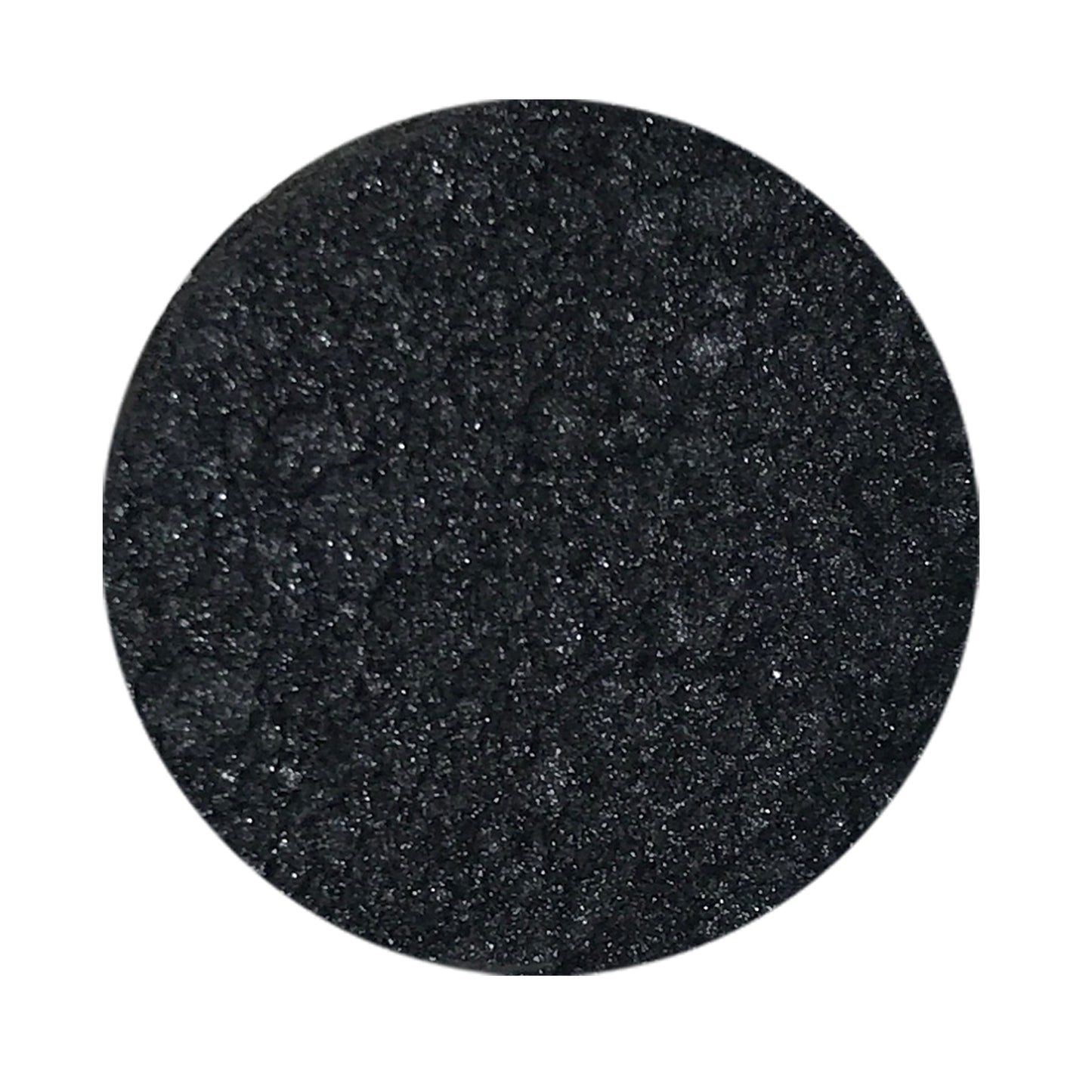 Black Shimmer Mineral Eye Shadow Makeup by Indigo Private Label, Makeup Manufacturers. Clean cosmetics and natural makeup ready for your name Brand