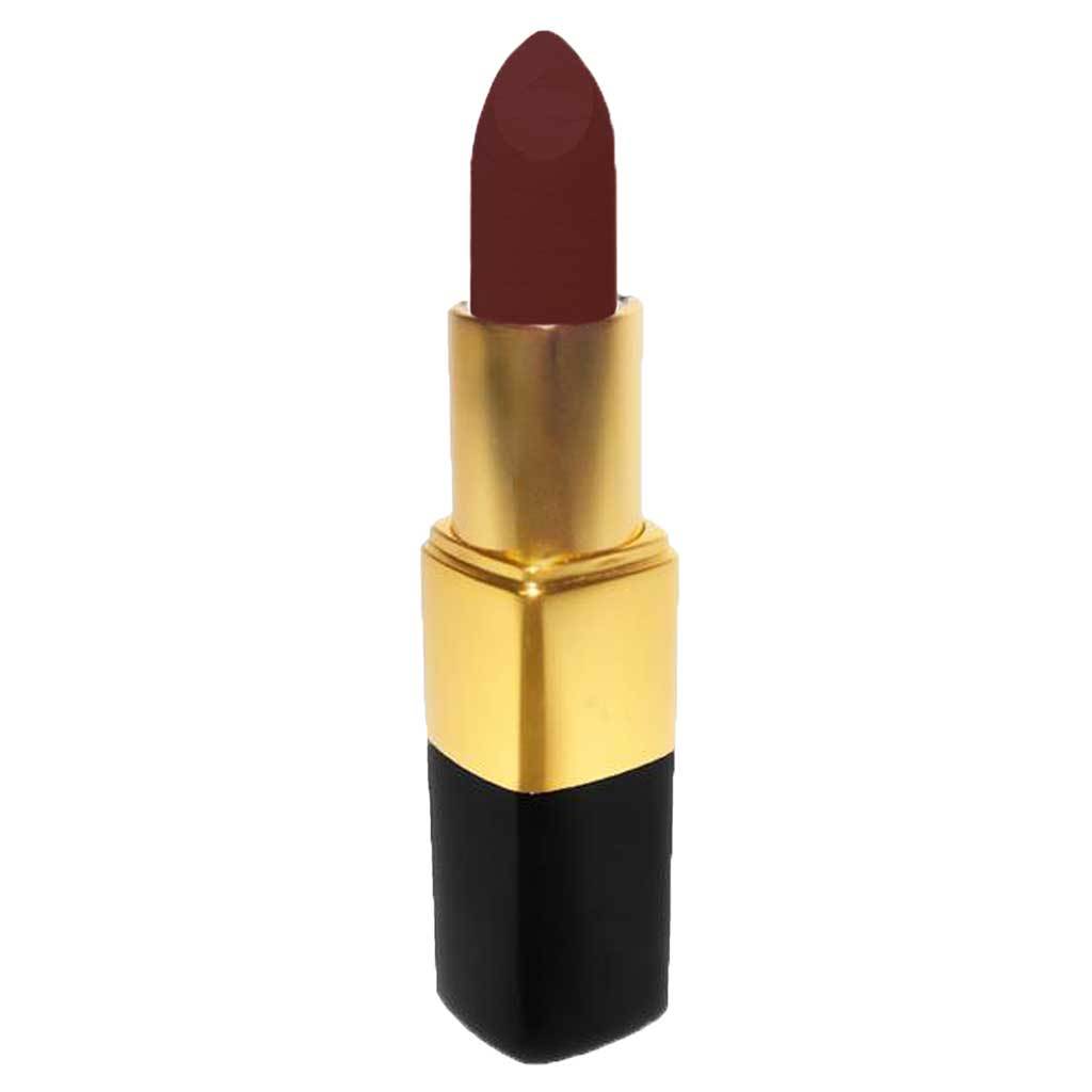 Burgundy Natural Lipstick by Indigo Private Label, Makeup Manufacturers. Clean cosmetics and natural makeup ready for your name brand