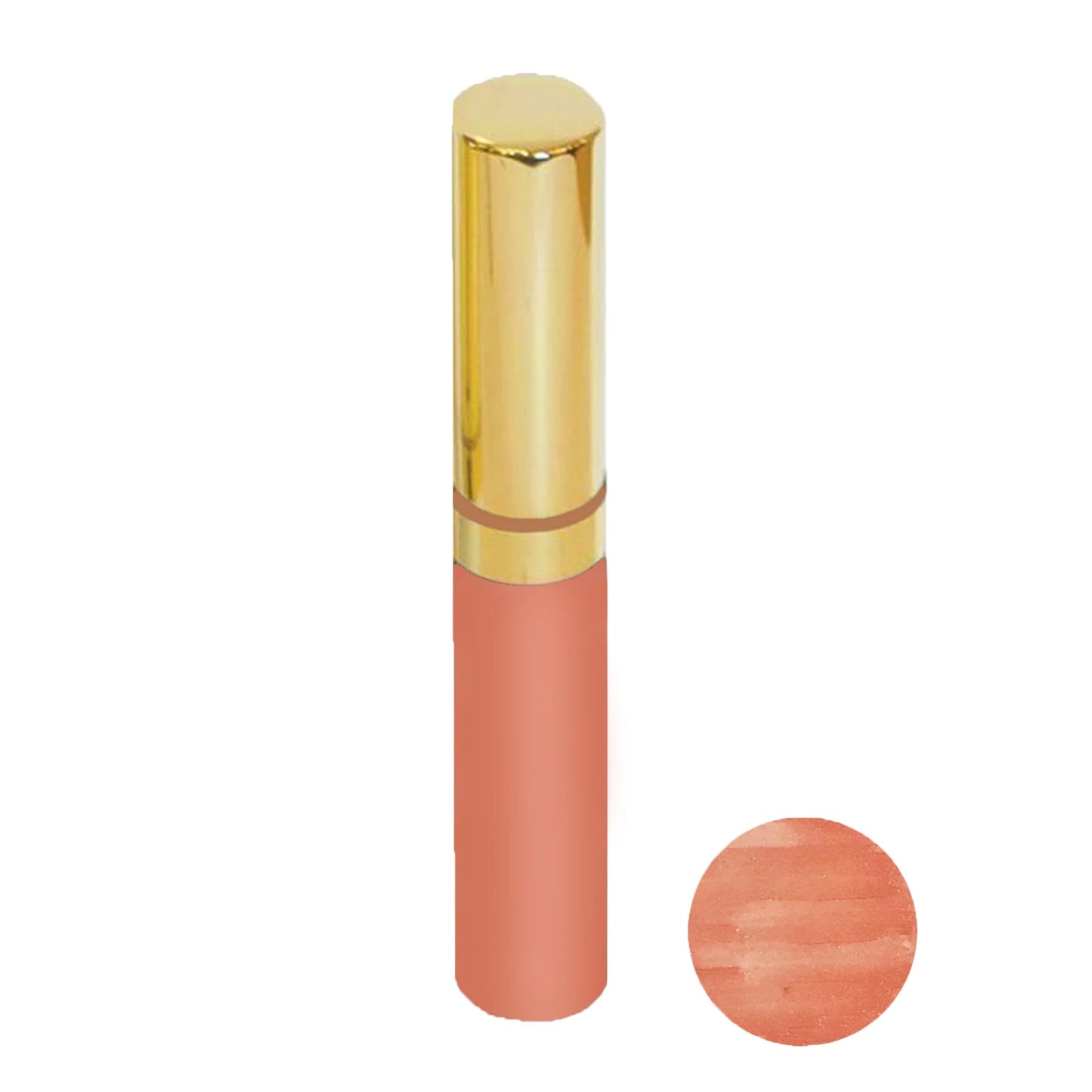 Coral Natural Lip Gloss by Indigo Private Label, Makeup and Skin Care Manufacturers. Clean cosmetics and natural makeup ready for your name brand